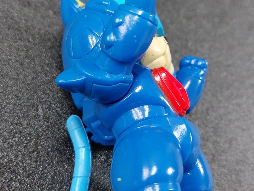 キャッ党忍伝 てやんでえ スカシー 1990 ソフビ フィギュア バンダイ