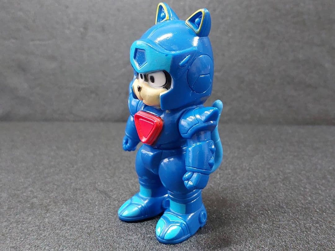 キャッ党忍伝 てやんでえ スカシー 1990 ソフビ フィギュア バンダイ