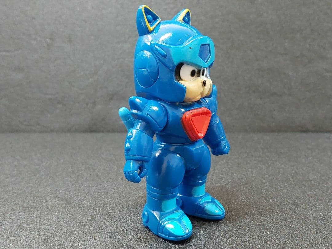 キャッ党忍伝 てやんでえ スカシー 1990 ソフビ フィギュア バンダイ