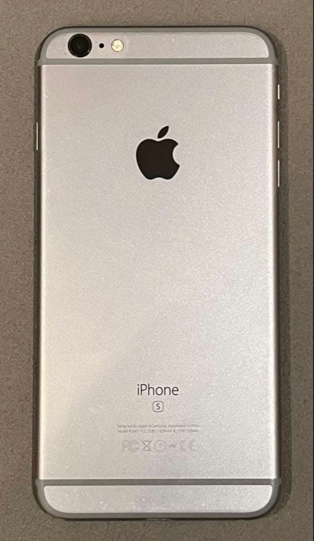 iPhone6s plus シルバー　バッテリー100% セット