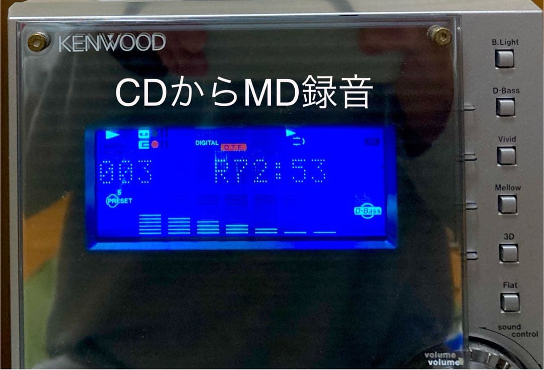 【美品】ケンウッドRXD-SL3MDオールインワン・希少可動品