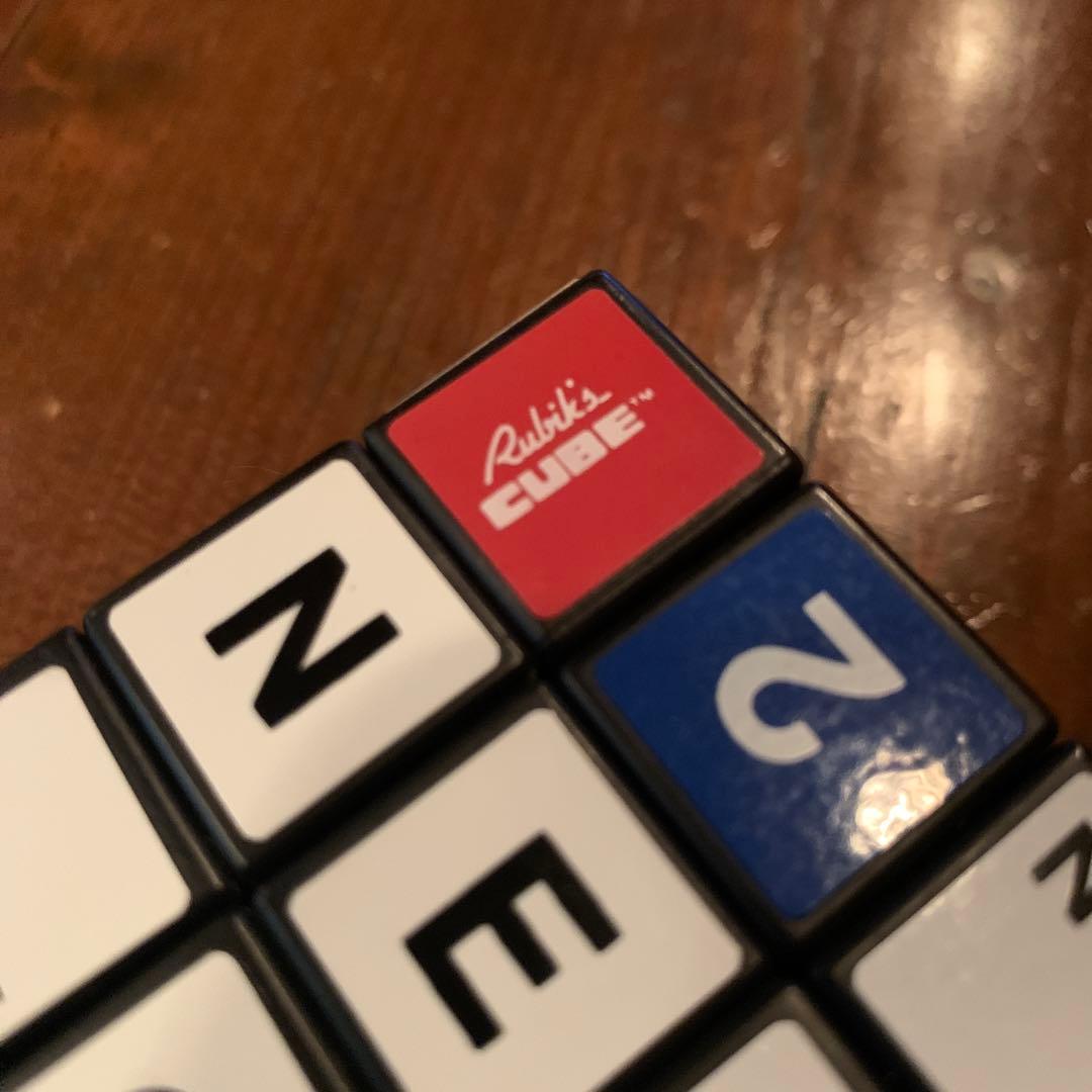 1983当時物ルービックキューブ オセロ選手権 10周年記念 カレンダー ツクダ