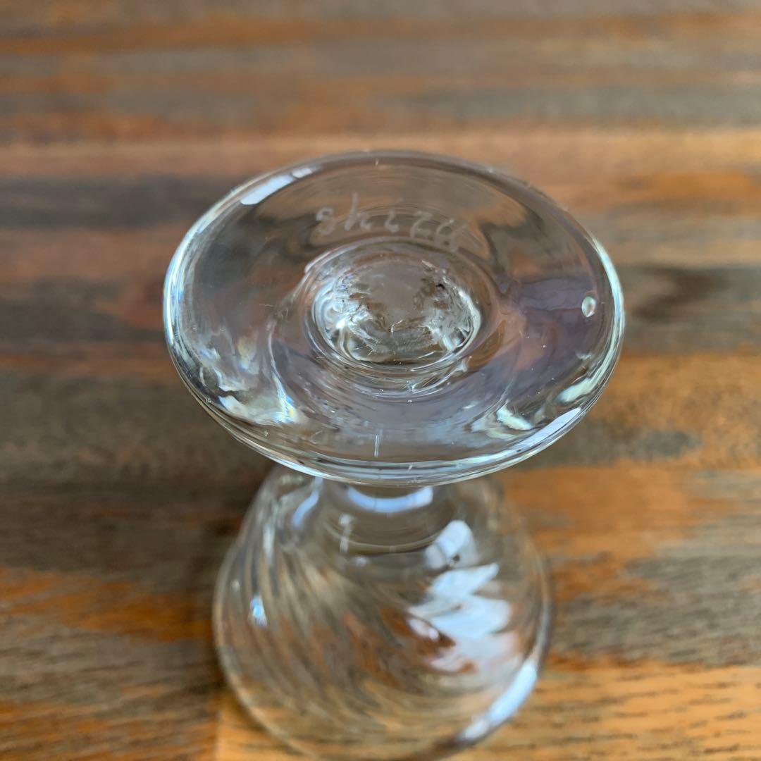 土日限定値下げ　舩木倭帆　リキュール杯　吹きガラス　作家