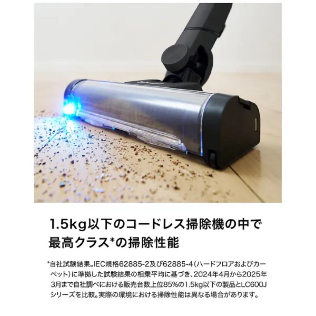 Shark コードレススティッククリーナー LC701JBK