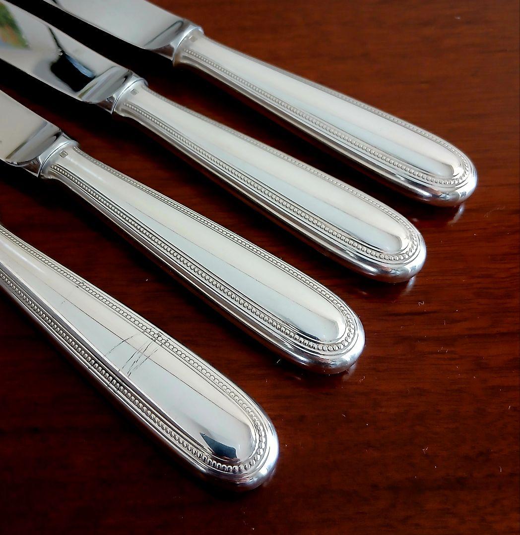 クリストフル　テーブルナイフ　4本セット