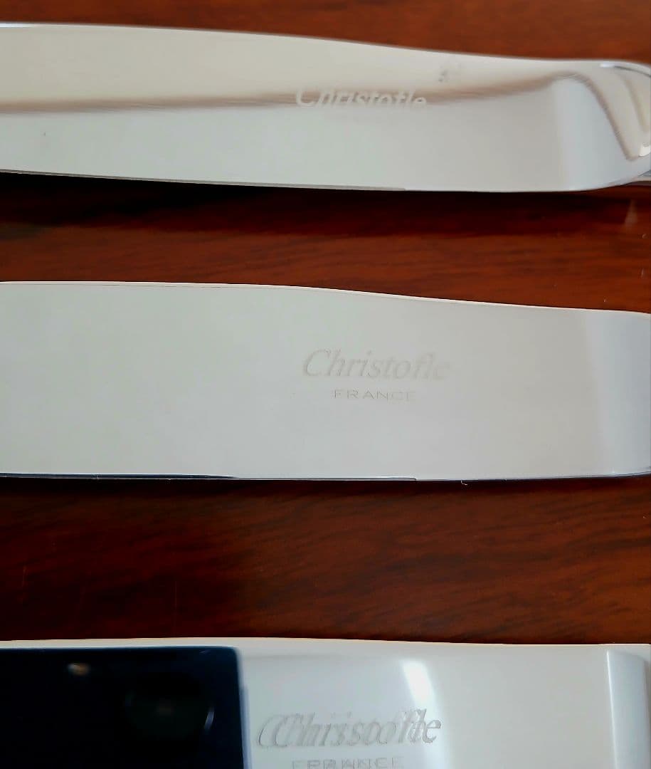 クリストフル　テーブルナイフ　4本セット