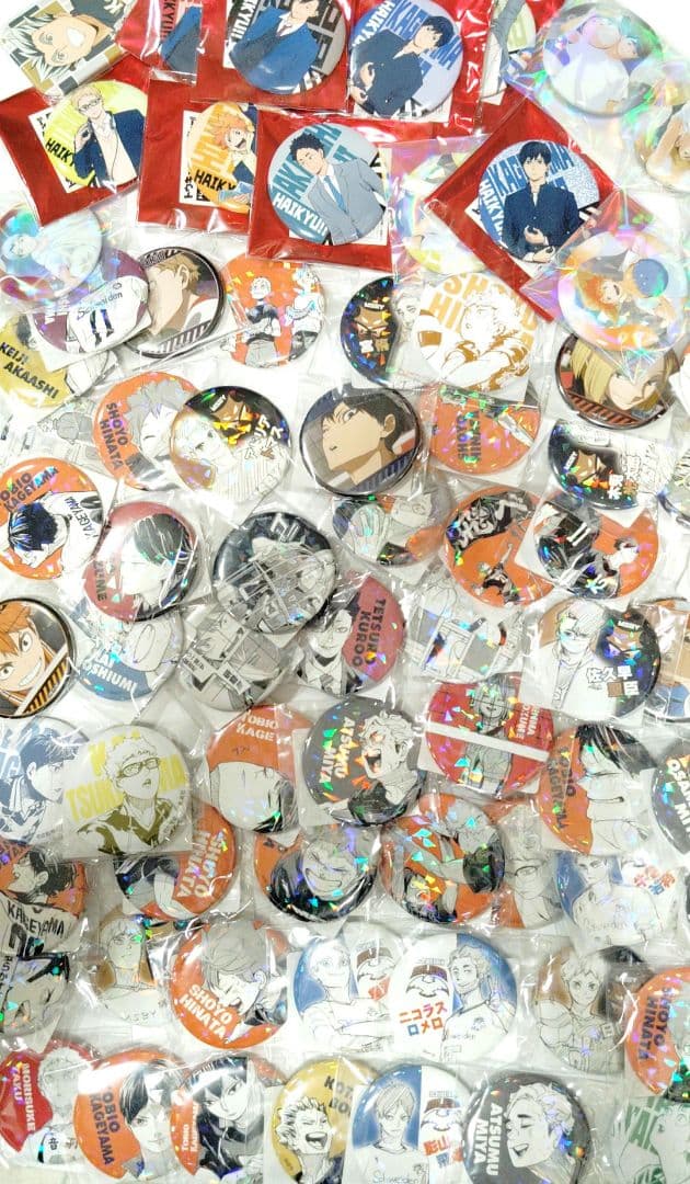 ハイキュー オールスター 缶バッジ 等 74点 セット
