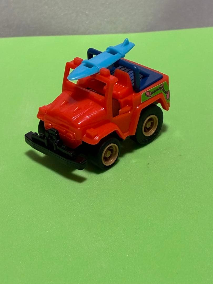 チョロQ、ランドクルーザー・オレンジ色