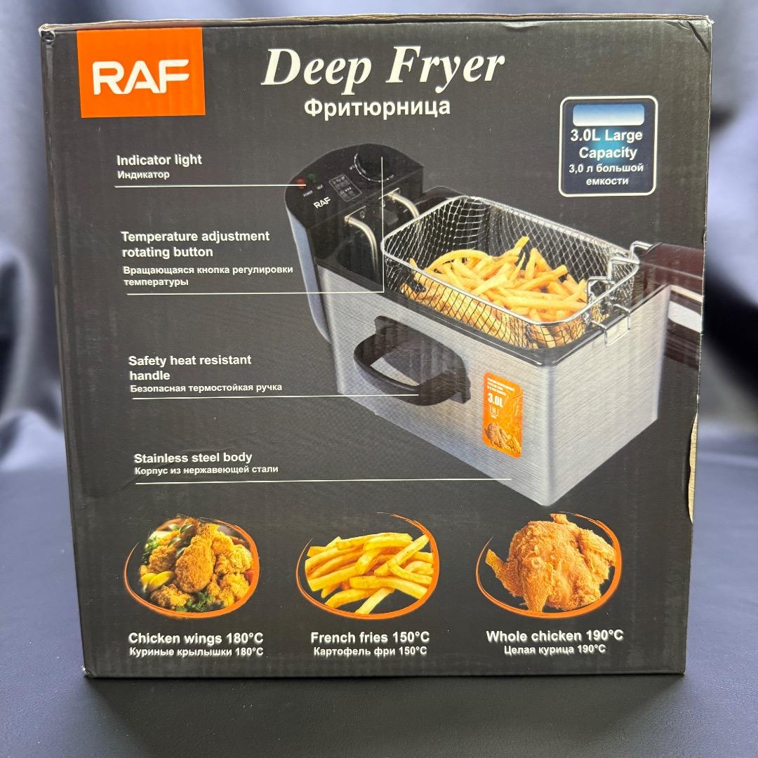 ◉※前Hd1001 未使用保管品 RAF Deep Fryer 電気フライヤー