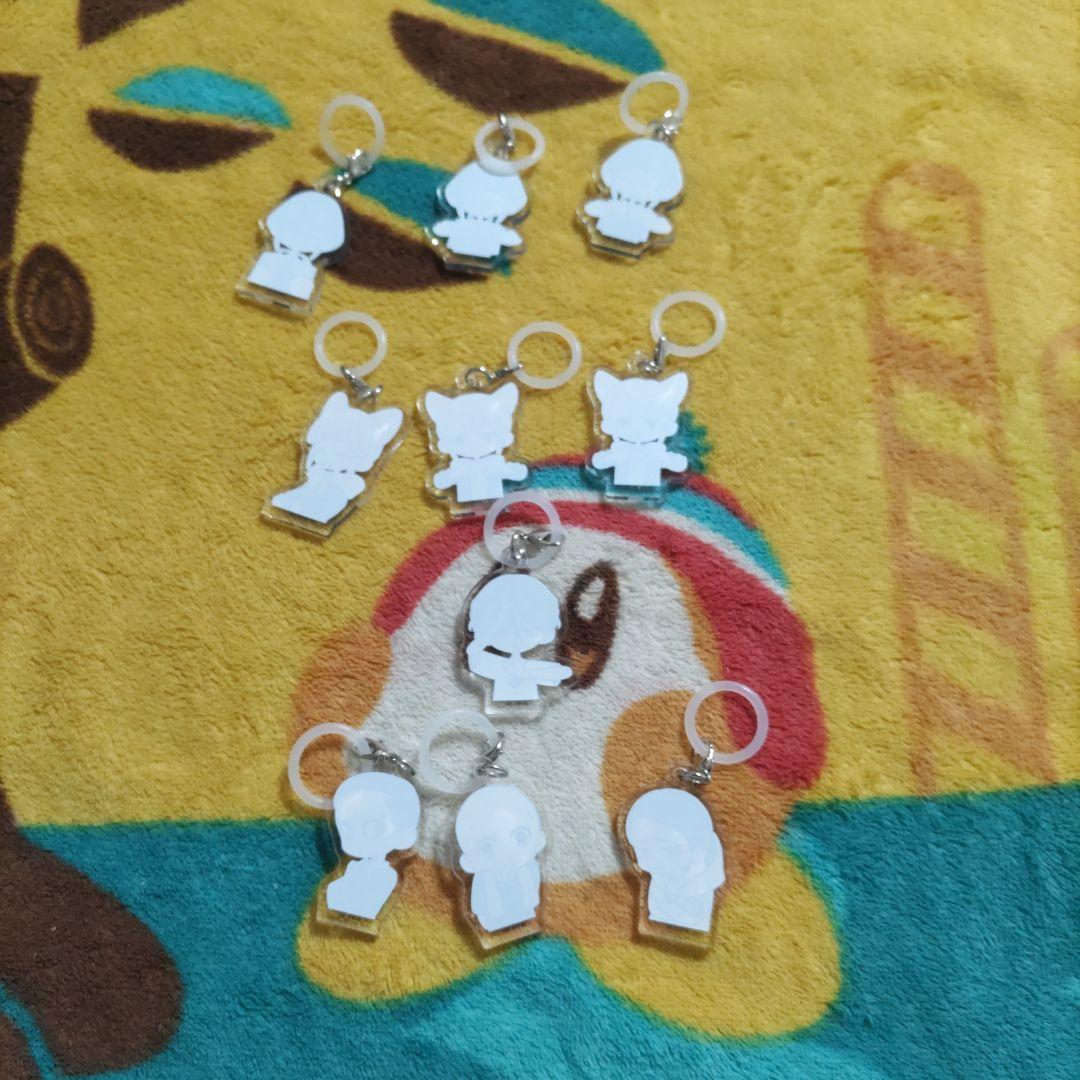 【8種10個】にっちもさっちもミステリー△ 痕跡チャームコレクション