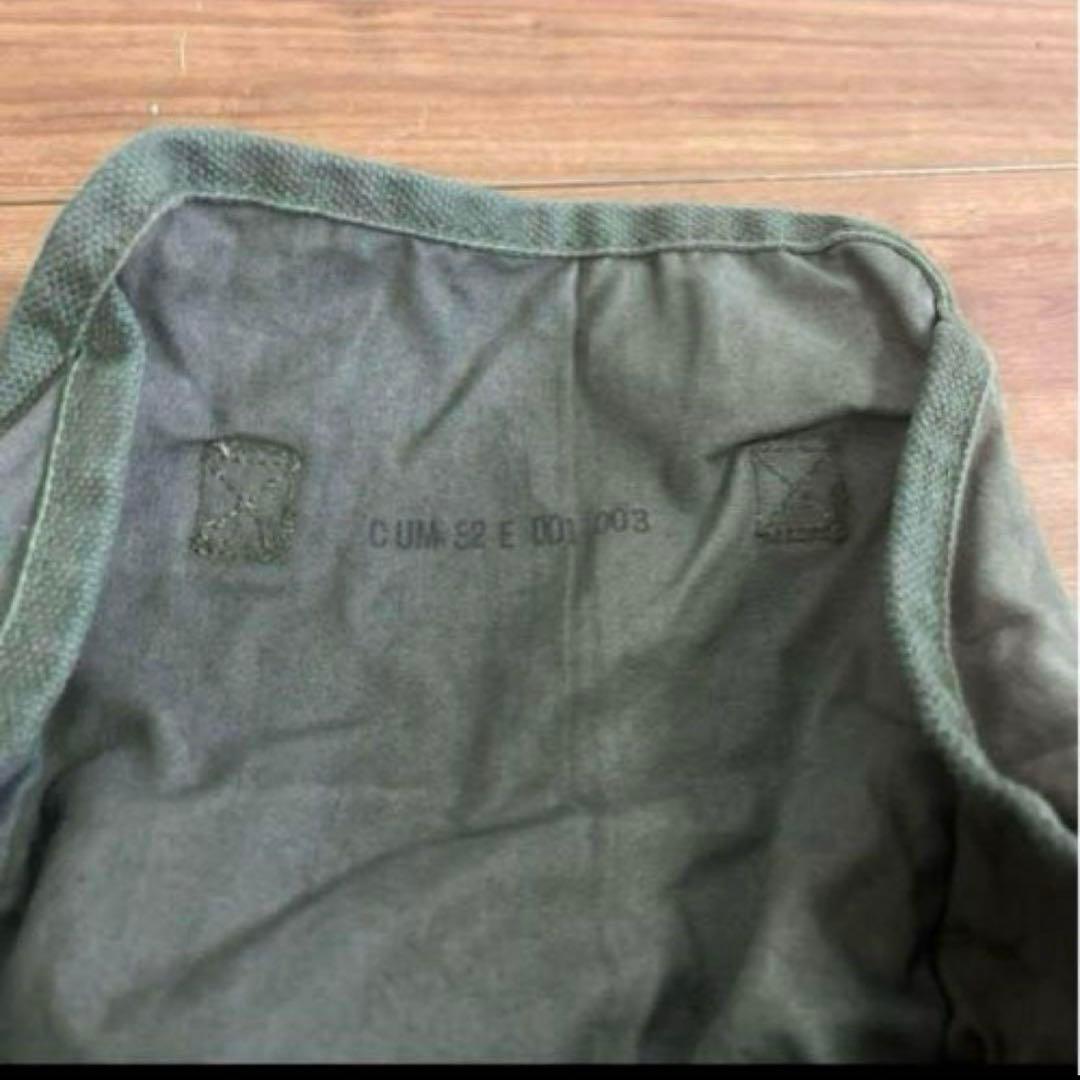 米軍　実物　US デモリッションバッグ　キャンバス