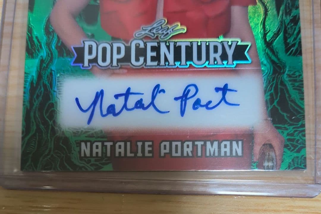 2025 POP CENTURY Natalie Portman サイン1/1