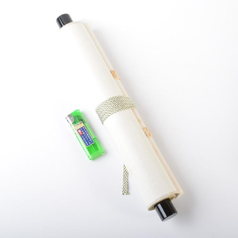 掛軸　紫野　前田昌道筆　一行書　「松無古今色」　共箱　C　5850A