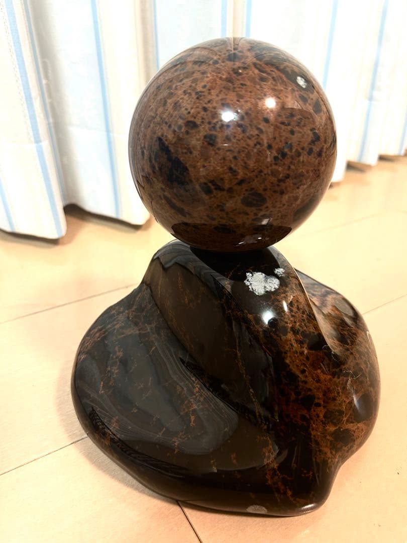 【最終値下げ】北海道紋別郡遠軽町白滝産　黒曜石　オブシディアン　パワーストーン
