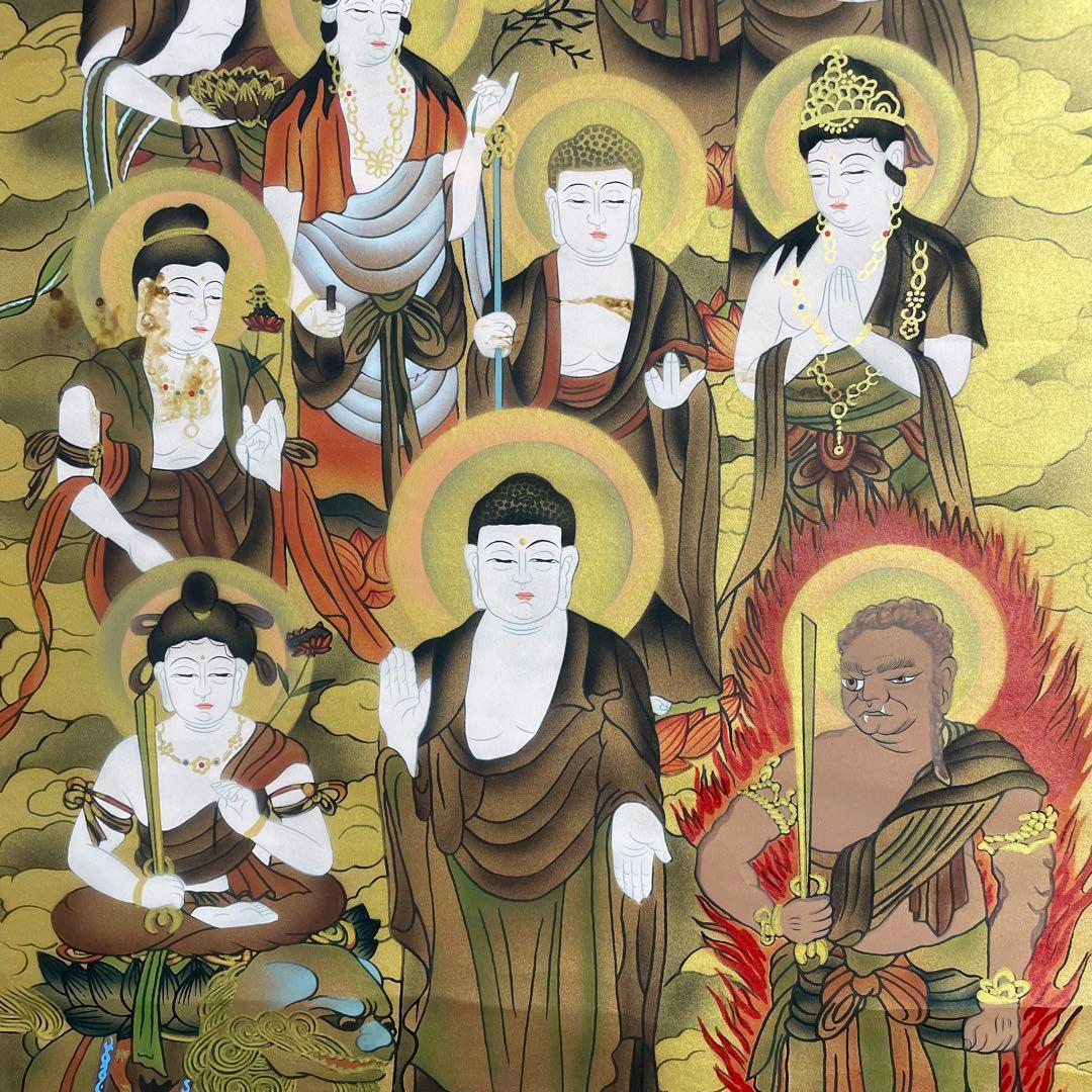 十三仏 仏 仏教 仏画 掛軸 まとめ売り