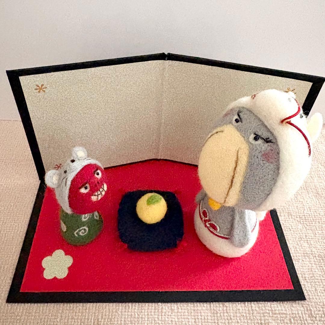 Miyu ハシビロコウ馬•龍被り物、猫虎被り物、獅子舞、柚子さぶとん