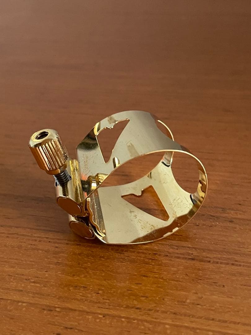 バンドーレン テナーサクソフォン リガチャー メタルキャップ付き