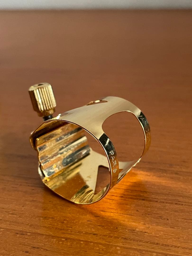 バンドーレン テナーサクソフォン リガチャー メタルキャップ付き