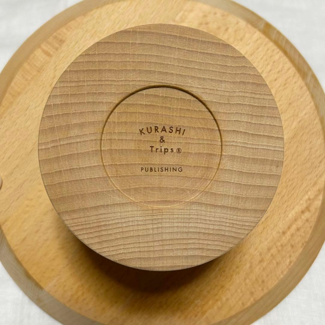 北欧暮らしの道具店　木のコンポート皿　ケーキスタンド