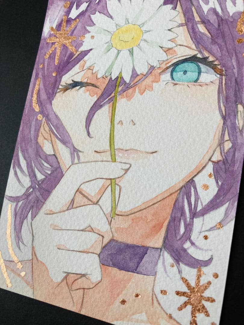u*r様 ☆手描きイラスト☆チェンソーマン☆レゼ☆直筆１点物