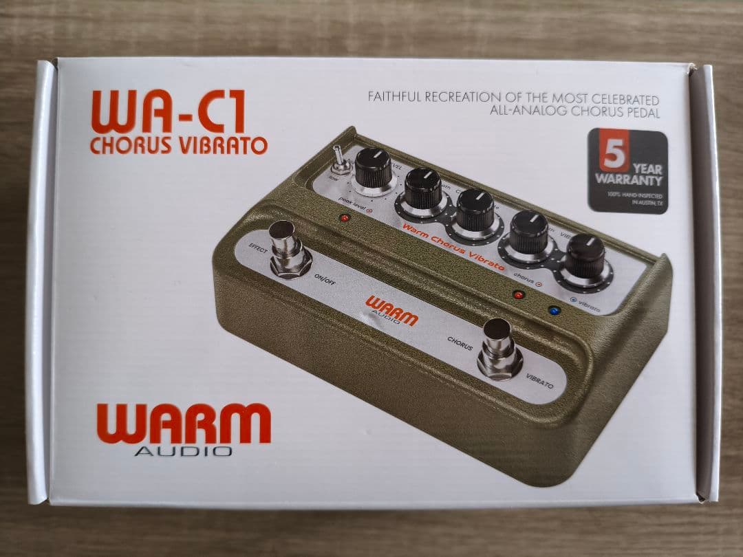 WA-C1 CHORUS VIBRATO ギターエフェクター