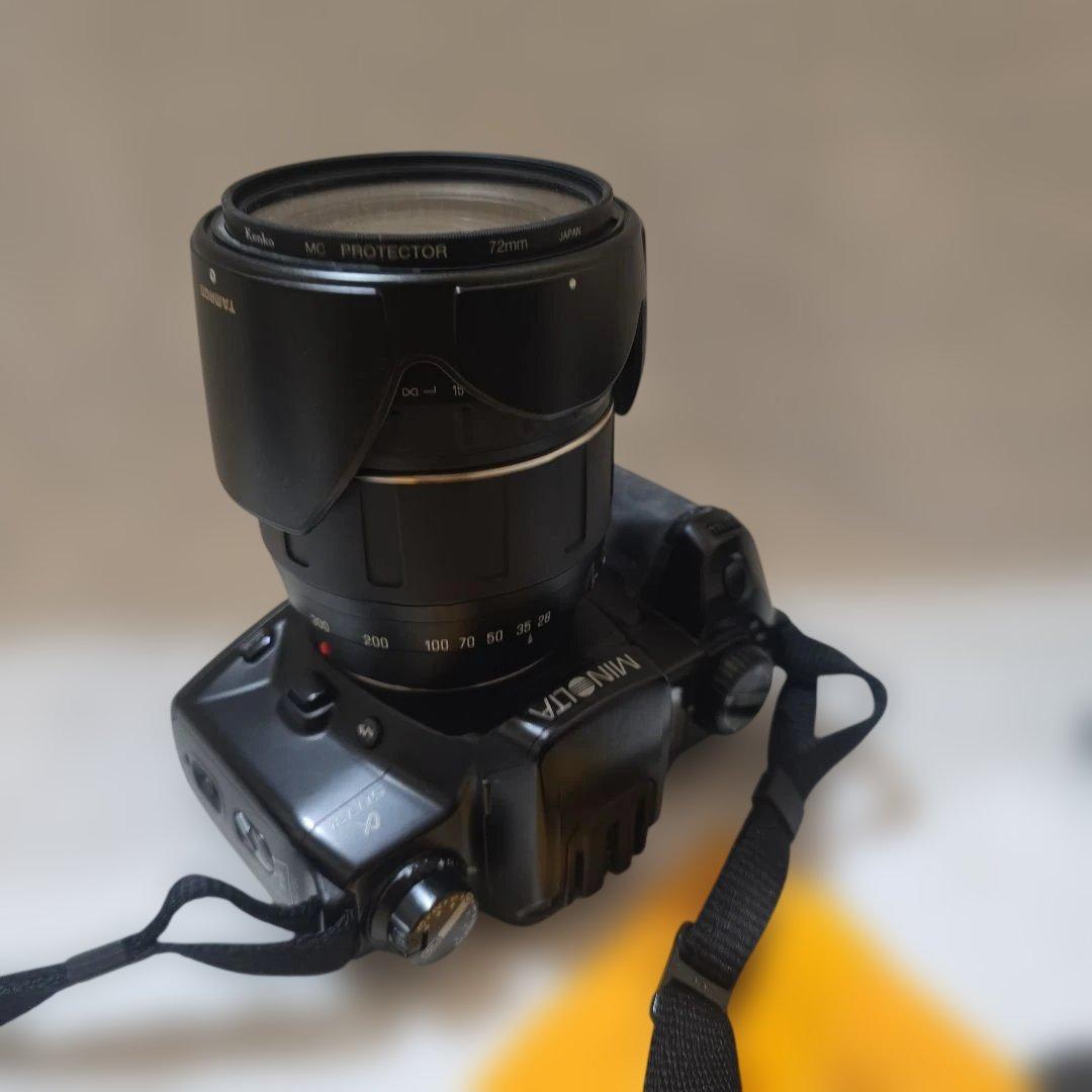 レンズ TAMRON 28-300mm 高倍率ズーム ＋ミノルタ α-507si