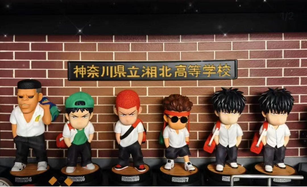 スラムダンク 5点  ガレージキット ガレキ スタチュー①