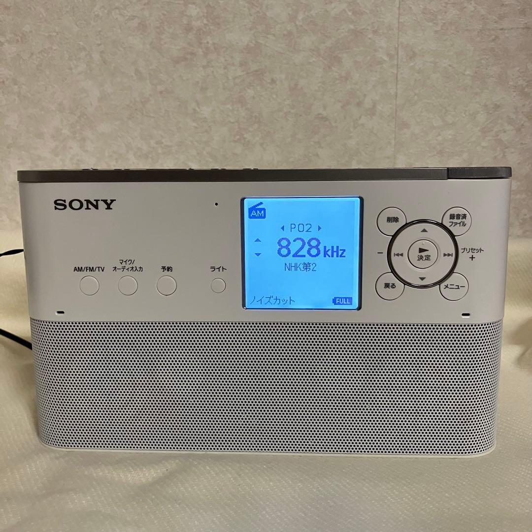 SONY ICZ-R250TV ポータブルラジオレコーダー