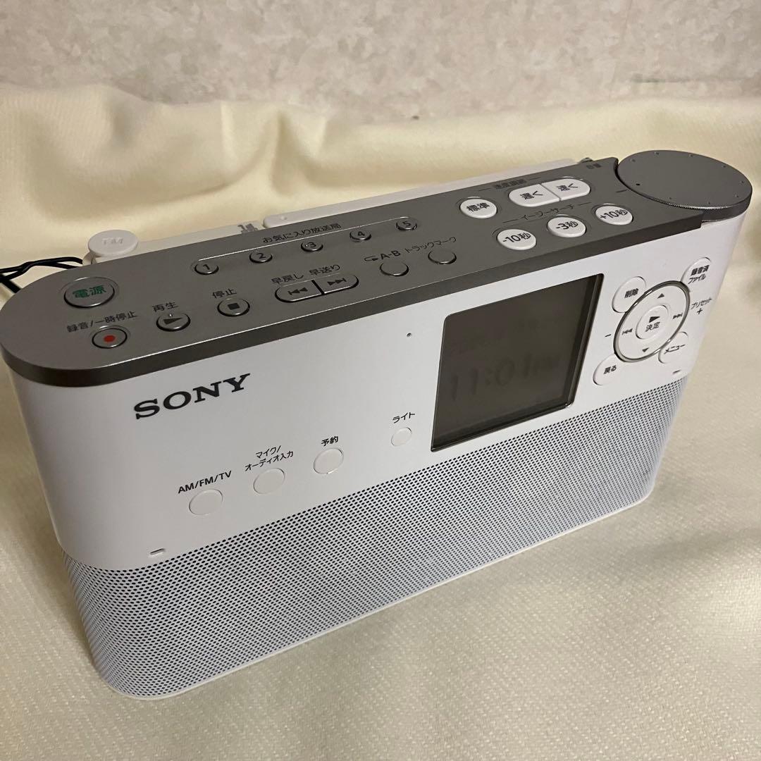 SONY ICZ-R250TV ポータブルラジオレコーダー