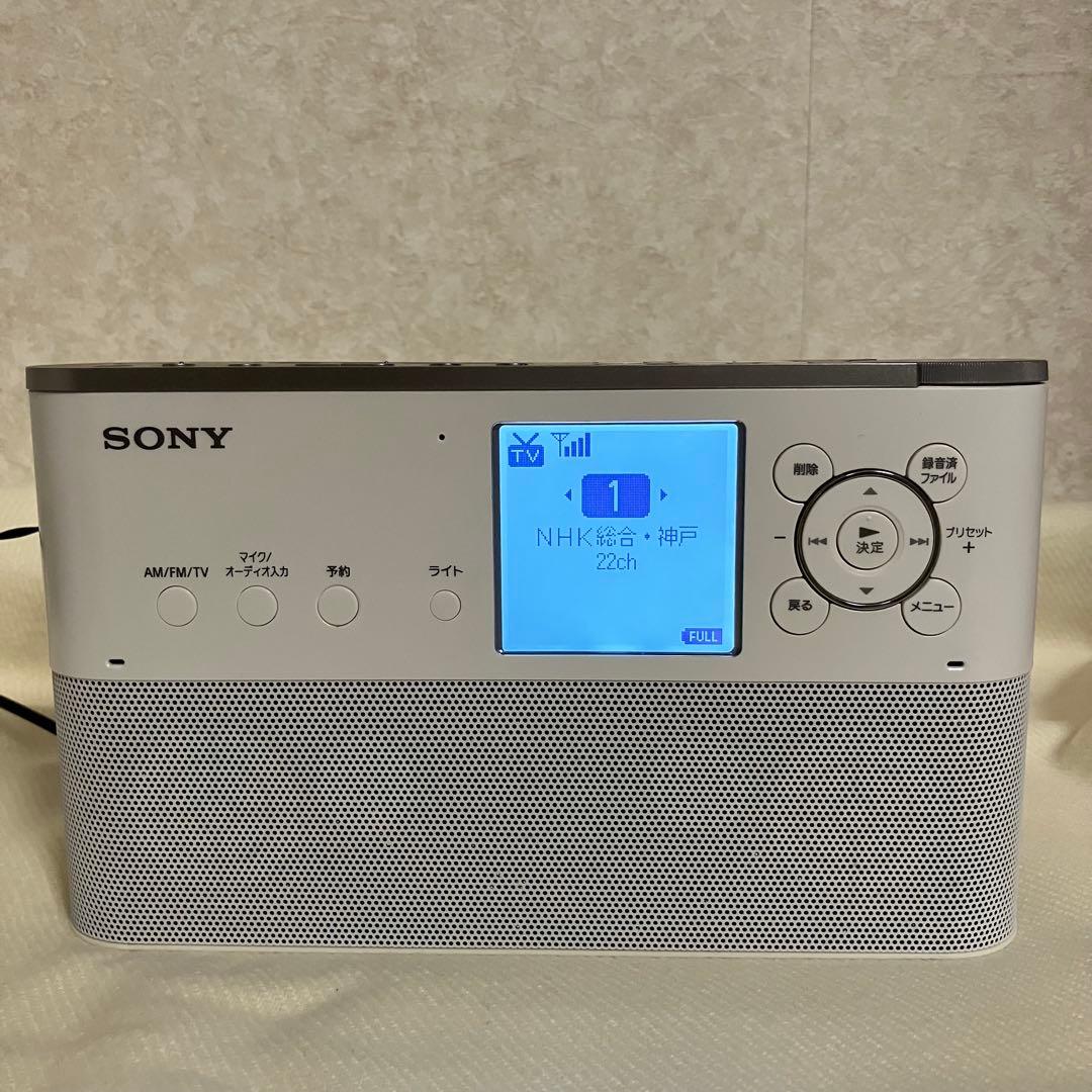 SONY ICZ-R250TV ポータブルラジオレコーダー