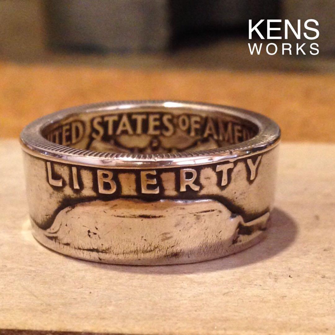 専用ページです。USAフランクリンハーフダラー銀貨　1959年リング