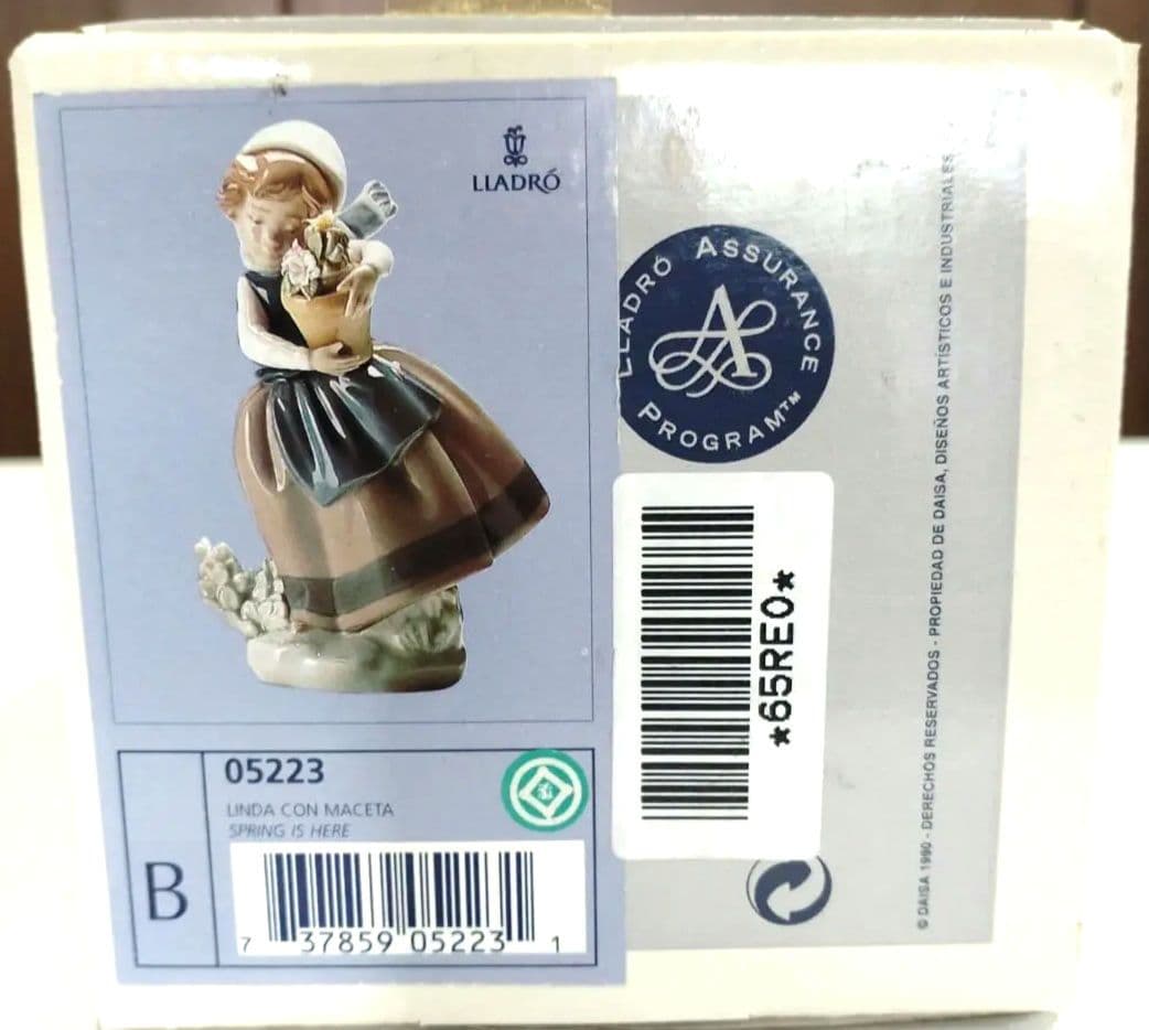 リヤドロ　置物　SPRING IS HERE