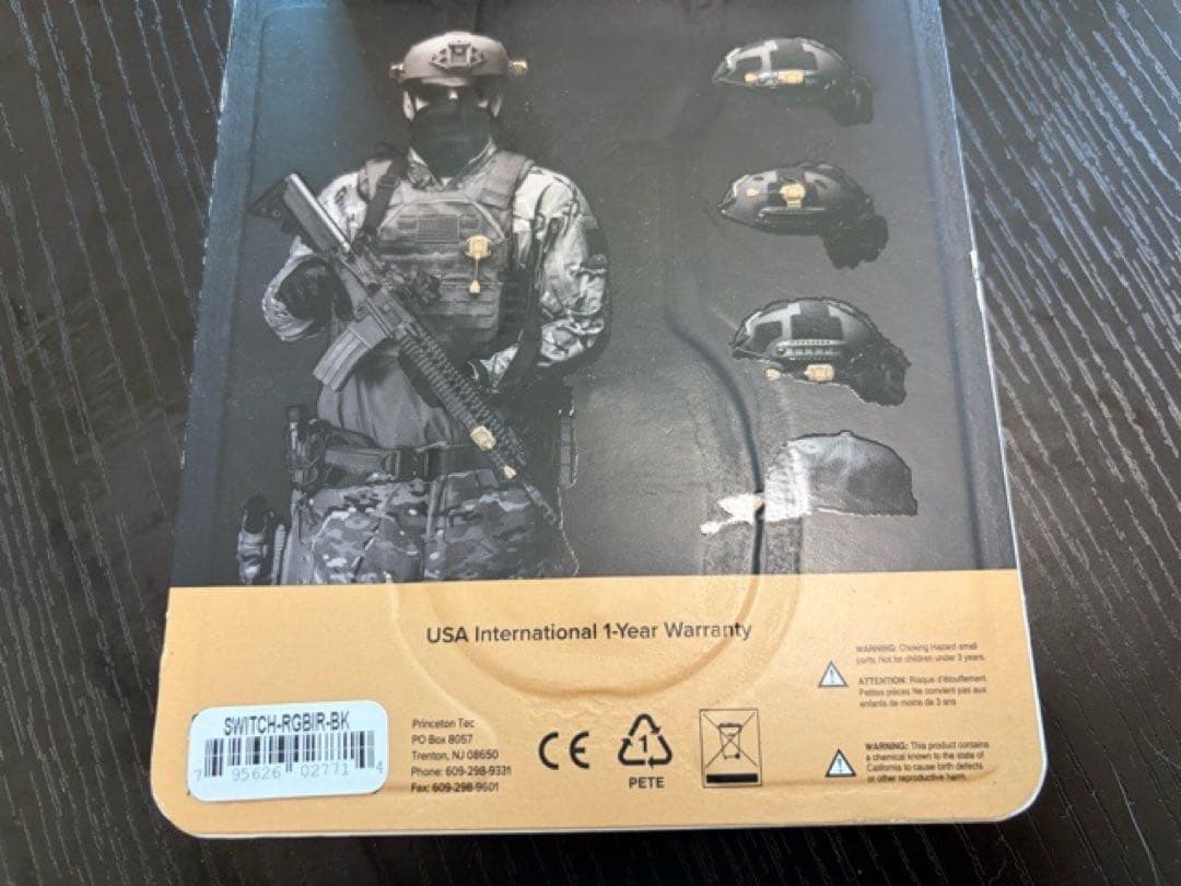 Princeton Tec SWITCH MPLS ヘルメット ライト米軍