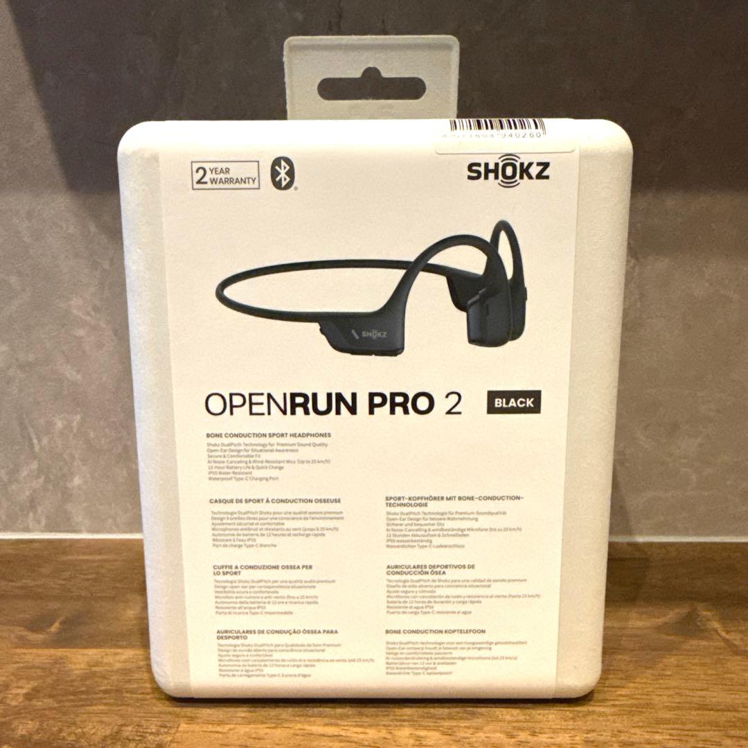 まは　新品・未開封　SHOKZ OPENRAN PRO2