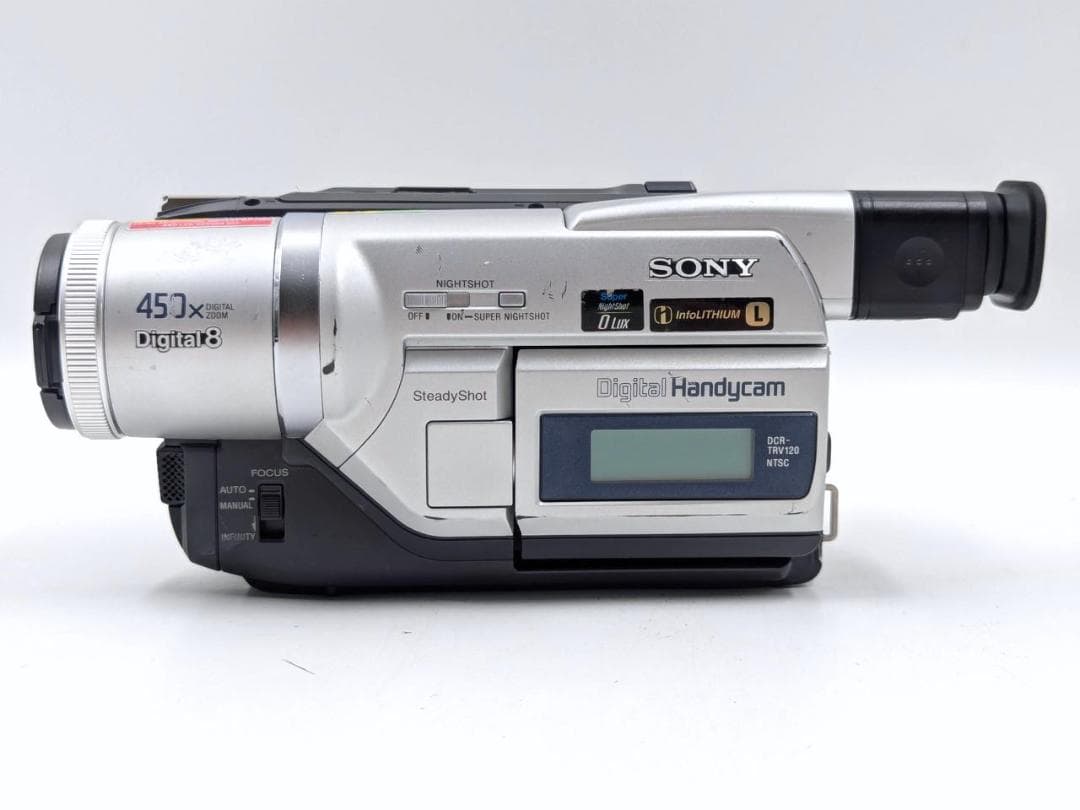 8mmテープのダビングに！ SONY ビデオカメラ DCR-TRV120
