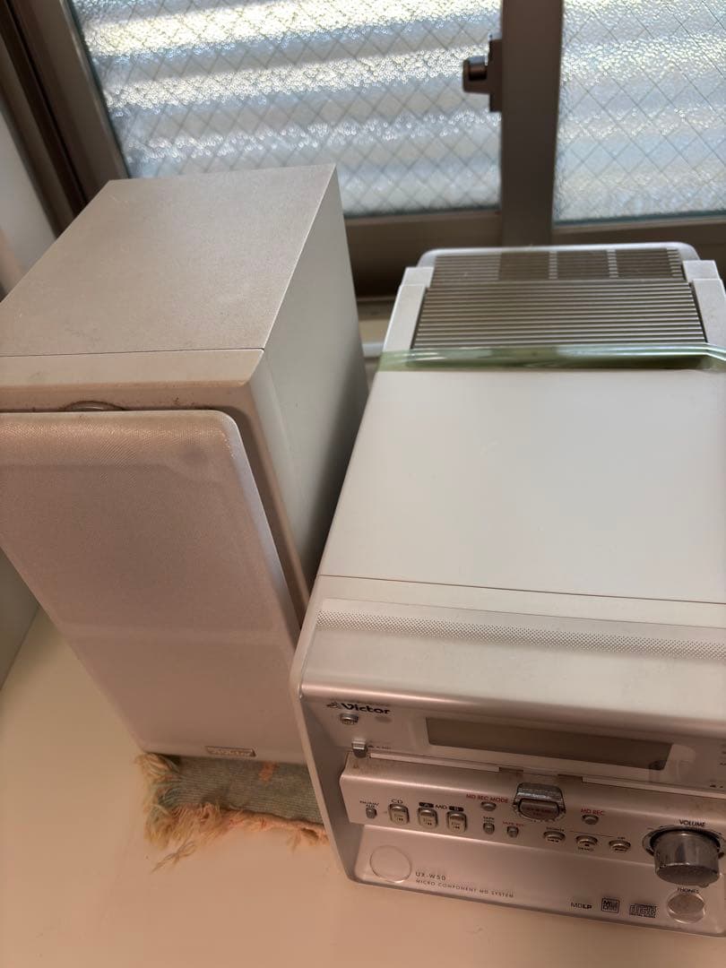 CD➕MDプレーヤー スピーカー2個