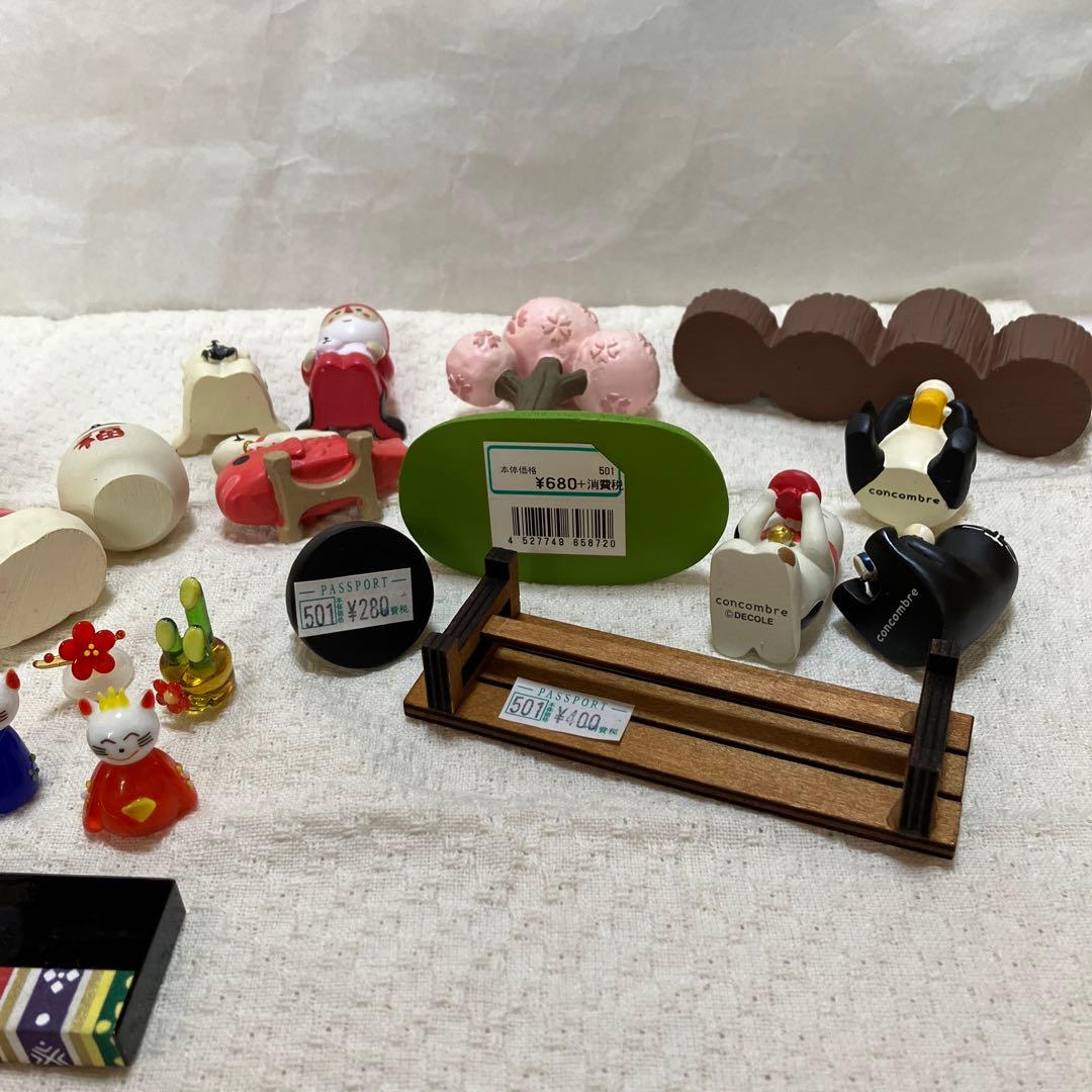 コンコンブル　ガラス細工　クリスマス　お正月　お雛様　お花見　コポー　全23個