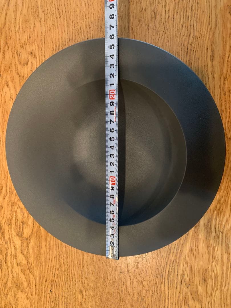 ARAS エイラス深型グレー皿 2枚セット