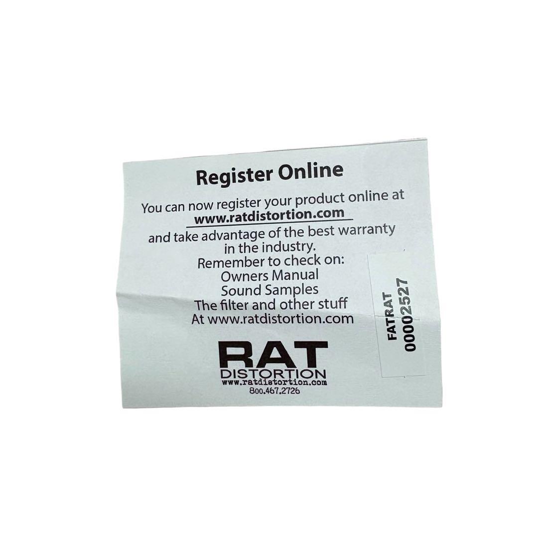 【極美品】FAT RAT ギターエフェクター