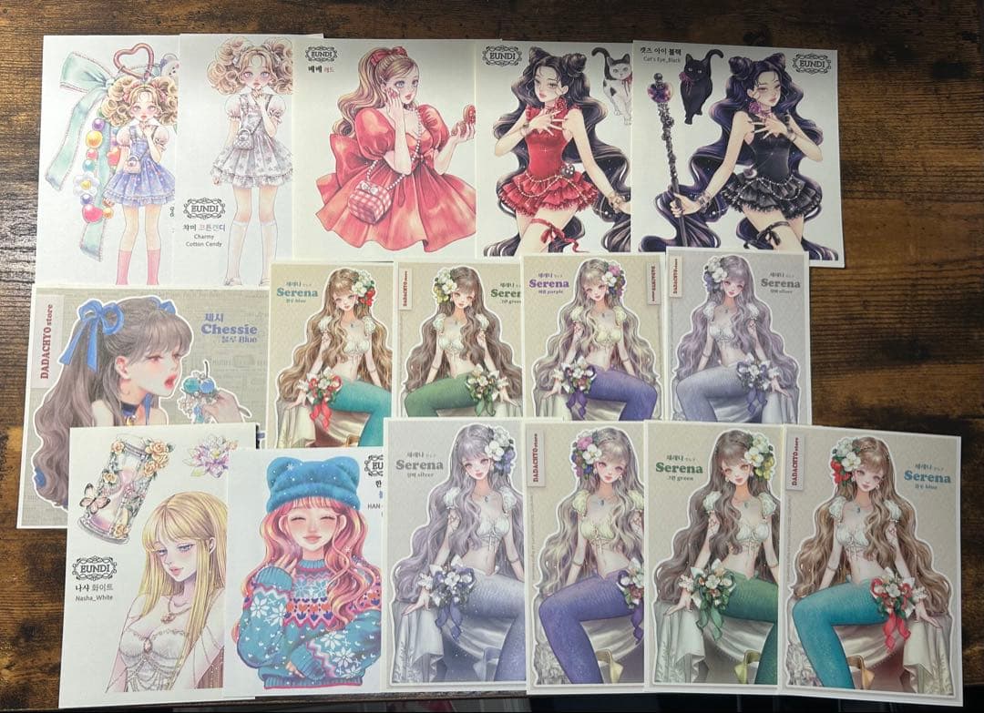 1セット限定‼️韓国作家さん素材〜ggaggong等