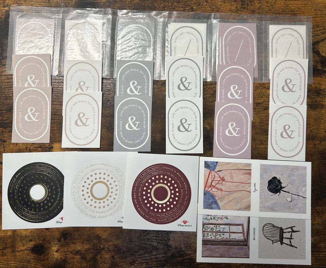 1セット限定‼️韓国作家さん素材〜ggaggong等