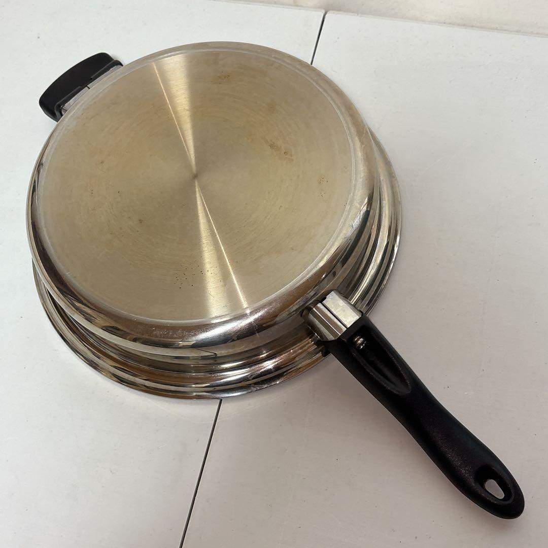 アムウェイ　大フライパン　クイーンクック　無水鍋