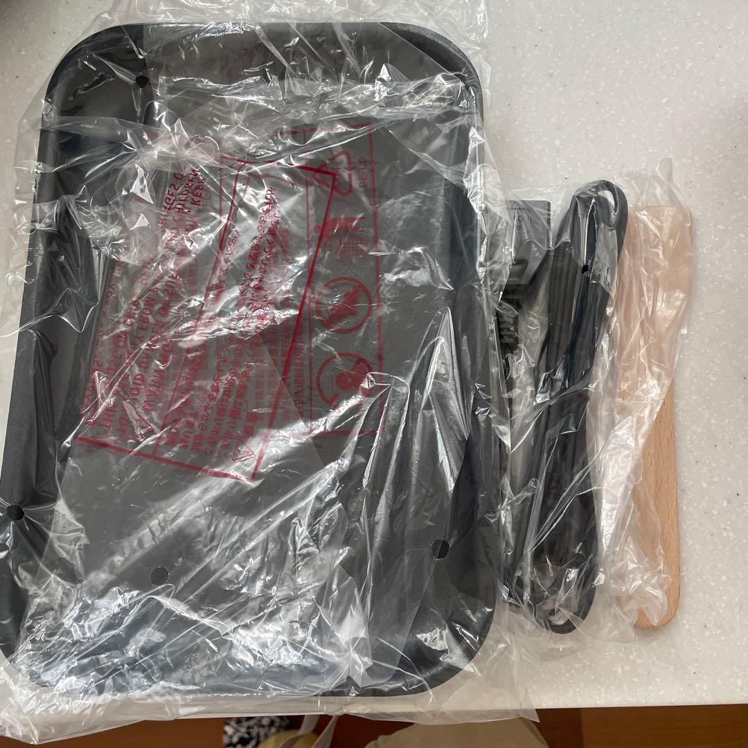 新品　コンパクトホットプレート　BRUNO BOE021-RD