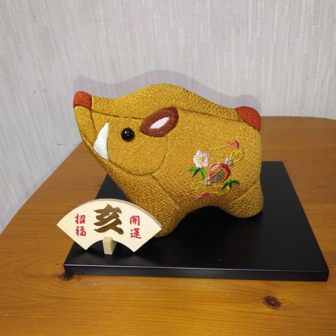 木目込み手作り干支の置物　9体