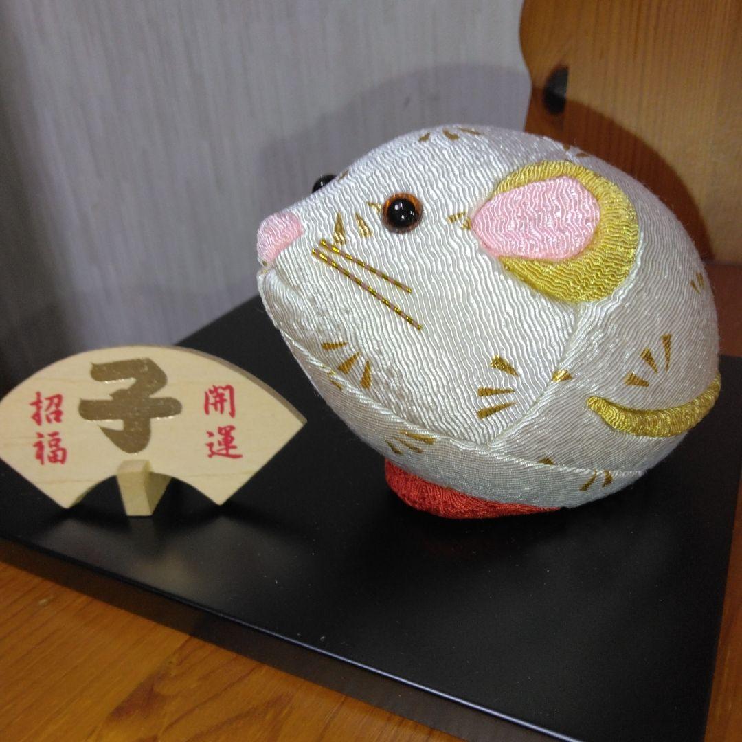 木目込み手作り干支の置物　9体