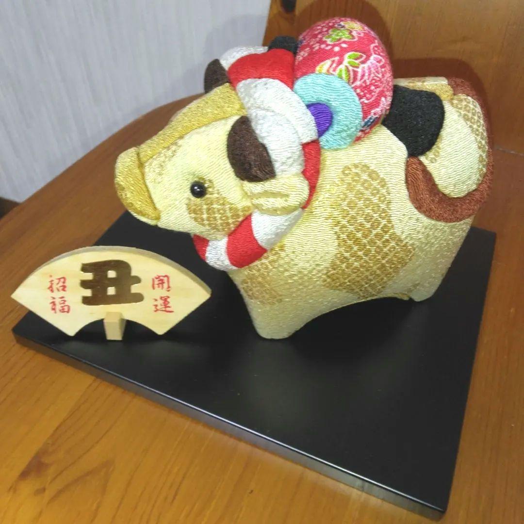 木目込み手作り干支の置物　9体