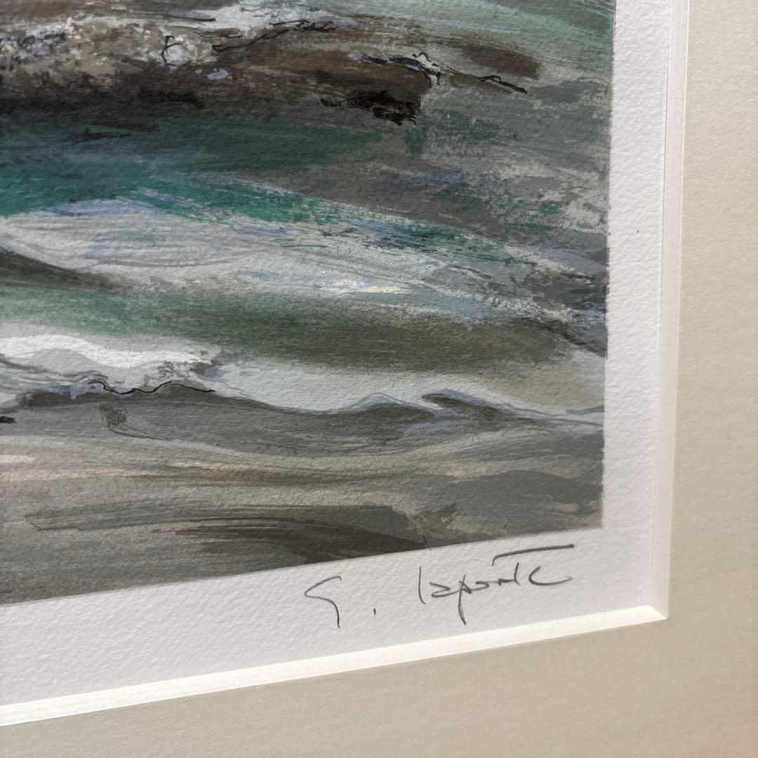 ジョルジュ・ラポルト 「ル・ビビエ」 リトグラフ