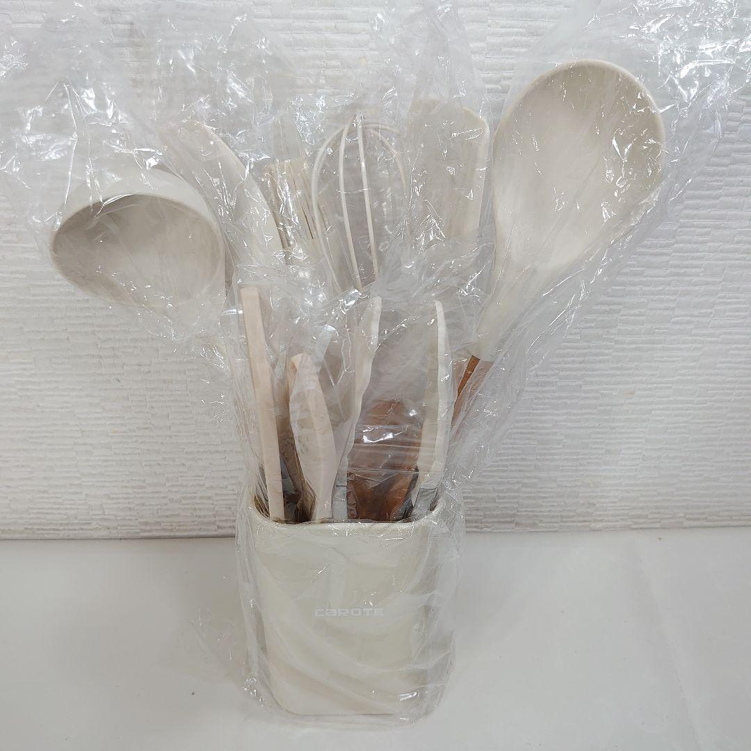 未使用◆カローテ フライパン鍋12点セット＋キッチンツールセット＋包丁