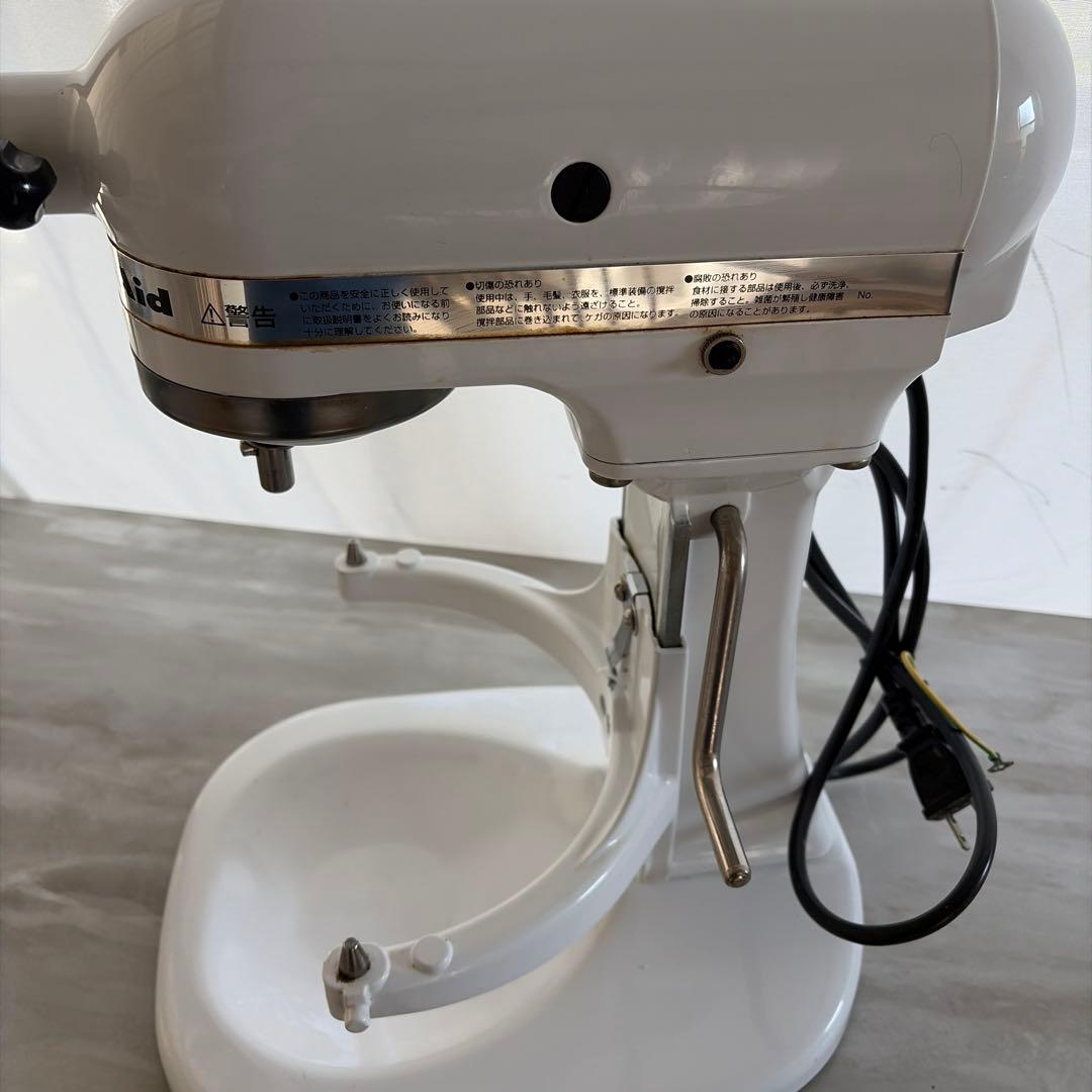 キッチンエイドのスタンドミキサー「KSM5WH」ホワイト