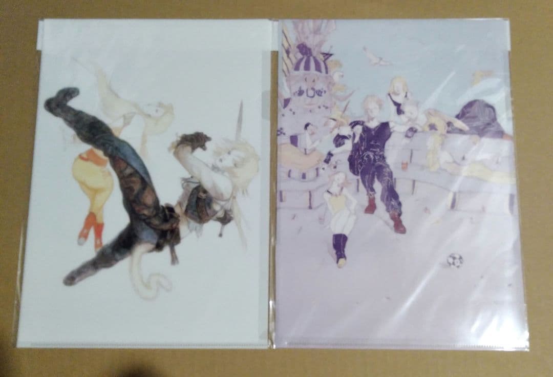 ファイナルファンタジー6 7 8 9 10 クリアファイル　5枚セット　天野喜孝